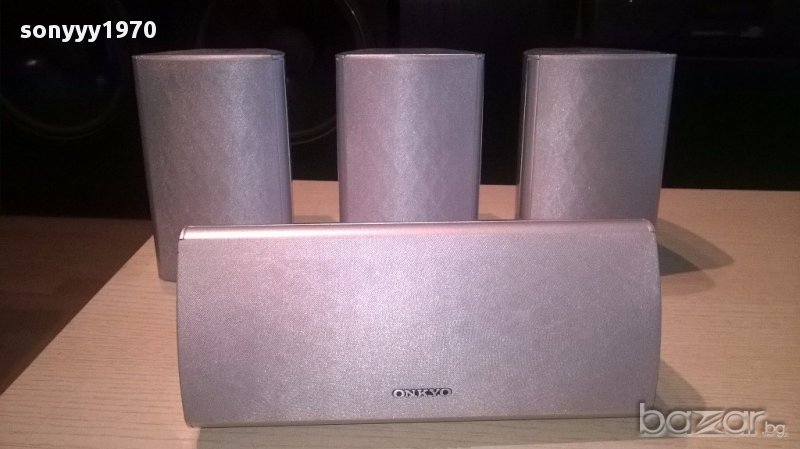 Onkyo център 23/11/11см+3 колони 16/11/11см-внос швеицария, снимка 1