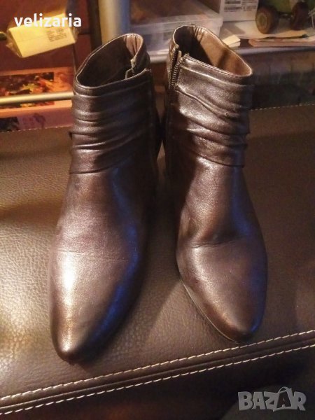 НАМАЛЕНИ Кафяви боти N41, снимка 1
