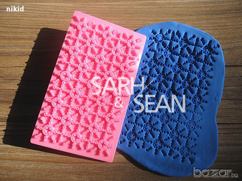 кант борд щампа решетка за украса и декор на торта фондан борд, снимка 1