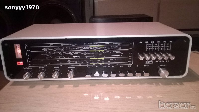 Graetz form77-stereo receiver-made in west germany-внос швеицария, снимка 1