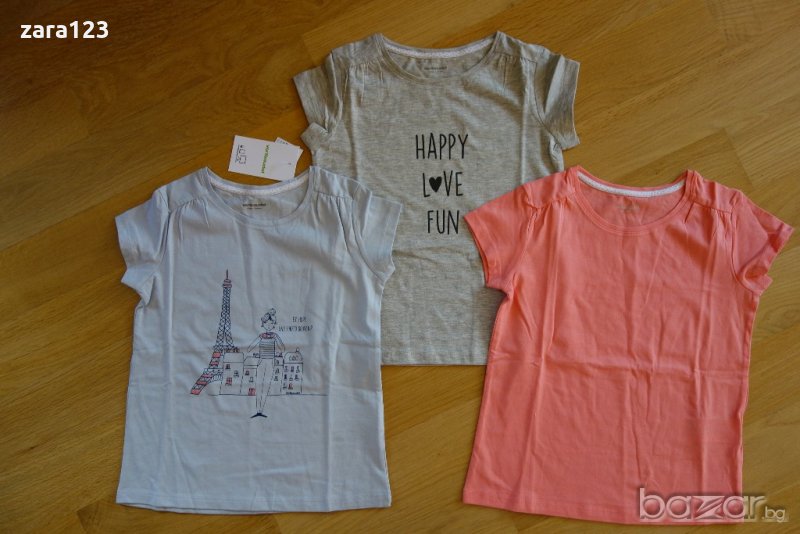 3 нови тениски Vertbaudet, 7-8г/126см, снимка 1