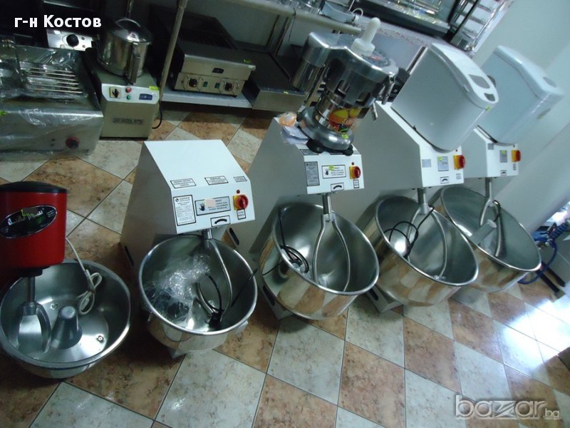 Тестомесачки тип Ви-лични Нови от 5кг. до 50кг. тесто Цени от 1300лв. до 2.650лв.   , снимка 1