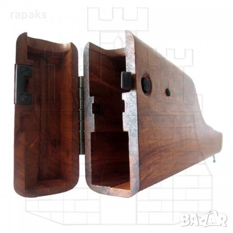 Полуавтоматичен пистолет Маузер С 96. Многозаряден пистолет с кобур пушка, снимка 3 - Бойно оръжие - 21489652