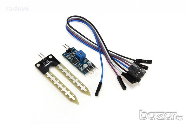  Сензор за влага в почвата // Soil Humidity Hygrometer, Ардуино / Arduino