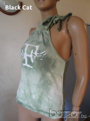 Атрактивен светлозелен дамски топ / потник, дамска блуза / тениска без ръкави, ръкав, дамско бюстие, снимка 3 - Корсети, бюстиета, топове - 8501207