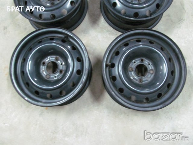 Джанти Железни 15' за Peugeot, снимка 4 - Гуми и джанти - 8593294
