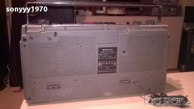 sanyo m9800l-japan-ретро касетофон-внос швеицария, снимка 11 - Радиокасетофони, транзистори - 16344767