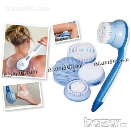 Масажор за баня с 5 приставки - код Spin Spa, снимка 5 - Други - 13565927