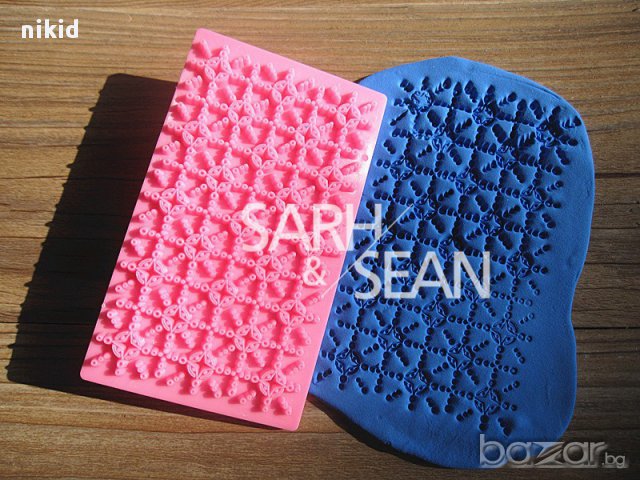 кант борд щампа решетка за украса и декор на торта фондан борд