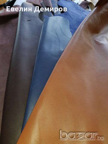 Продавам естествена кожа, напа за обувки 1,3 мм. дебелина , снимка 5 - Дамски боти - 20617356