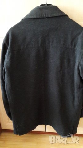 Мъжко късо палтенце с ревери и копчета, размер М, снимка 5 - Палта - 23118176