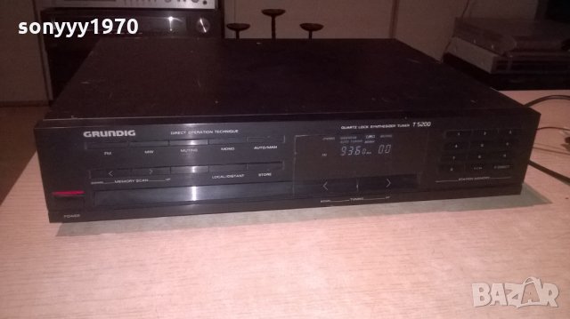 поръчан-grundig t5200 stereo tuner-внос швеицария