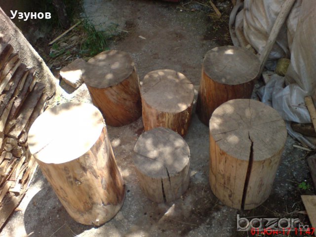 Пънчета -столчета за сядане 