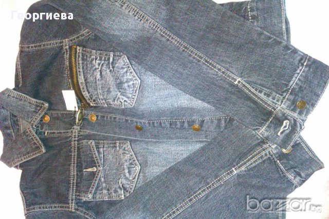 Дънково яке, снимка 3 - Якета - 11303569