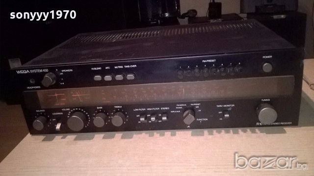 wega system 450-r10 sereo receiver-внос от англия, снимка 10 - Ресийвъри, усилватели, смесителни пултове - 19613347