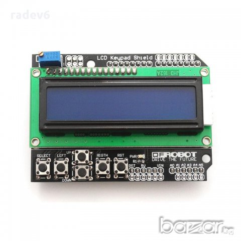 Ардуино LCD Keypad shield, Arduino