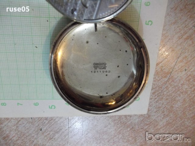 Часовник "Hamilton" джобен американски позлатен стар, снимка 6 - Джобни - 19534403