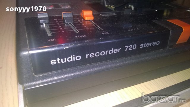 itt 720-schaub lorenz-studio stereo cassete recorder-нов внос от швеицария, снимка 2 - Ресийвъри, усилватели, смесителни пултове - 10324561