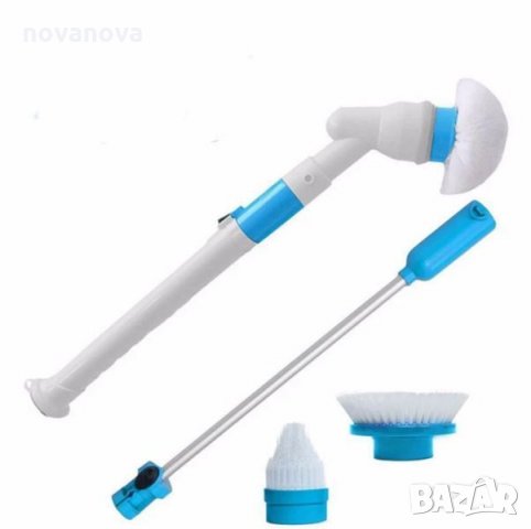 Електрическа четка за почистване на баня Spin Scrubber, снимка 5 - Парочистачки и Водоструйки - 24197953