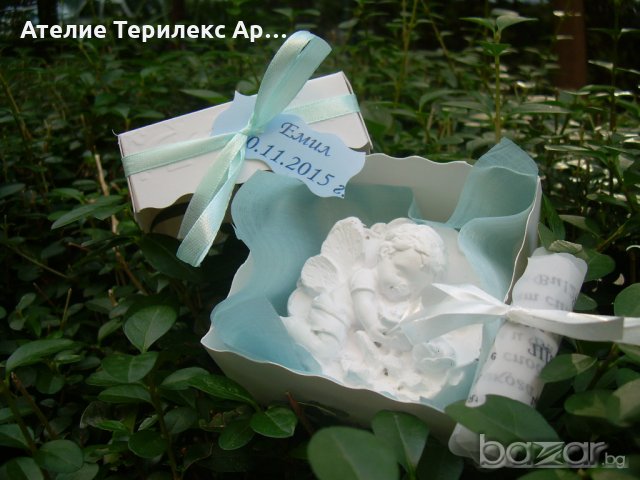 ПОДАРЪЦИ ЗА ГОСТИ НА КРЪЩЕНЕ-АНГЕЛЧЕ , снимка 1