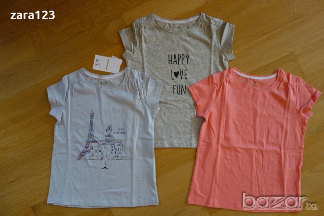 3 нови тениски Vertbaudet, 7-8г/126см, снимка 1