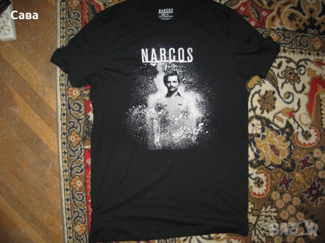 Тениска NARCOS   мъжка,ХС и С, снимка 2 - Тениски - 22100365