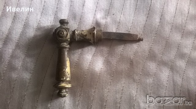 пет стари бронзови дръжки за врата, снимка 9 - Антикварни и старинни предмети - 20863011
