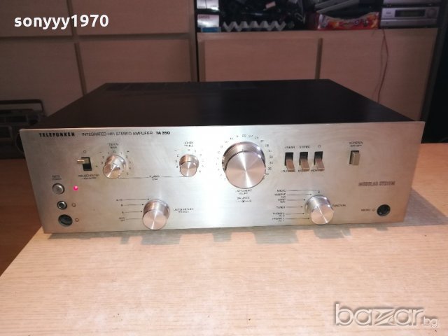 telefunken ta350 hifi amplifier-за ремонт-внос швеицария