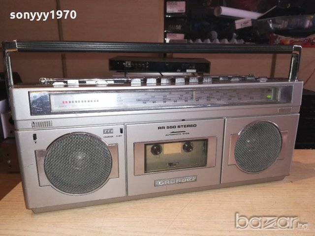 grundig rr-550 stereo-ретро колекция-внос швеицария, снимка 4 - Ресийвъри, усилватели, смесителни пултове - 20763727