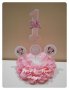 Украса за маса за детски рожден ден с годинките с Мини Маус - розово, снимка 1 - Други - 12970794