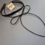Черен Choker PRINCESS с корона, чокър от 100% естествен велур и кадифе, снимка 2