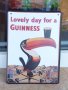 Метална табела бира Guinness Гинес Тукан тъмна ирландска пъб бирария клуб фест бирен ретро, снимка 2