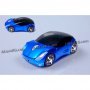 Мишка под формата на кола - Синя код ФЕРАРИ-синя, снимка 1 - Клавиатури и мишки - 13474475