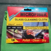 Микрофибърна кърпа за стъкла, снимка 4 - Аксесоари и консумативи - 21275428