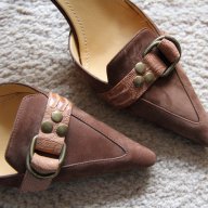 Елегантни обувки Casadei - естествена кожа, снимка 2 - Дамски обувки на ток - 9048754