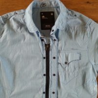 g-star marshall shirt - страхотна мъжка риза , снимка 3 - Ризи - 21243071