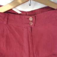 Мъжки летен панталон средна дължина червен, снимка 4 - Панталони - 18566101