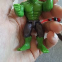 Хълк Hulk топер фигурка декорация торта играчка пластмасова, снимка 1 - Фигурки - 22333352