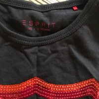 Дънкови бермуди Fox и блузка Esprit, снимка 6 - Детски панталони и дънки - 24441991