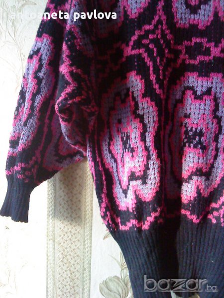 пуловер  машинно плетиво , снимка 1