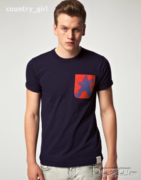 g star contrast pocket  by mark newson - страхотна мъжка тениска, снимка 1