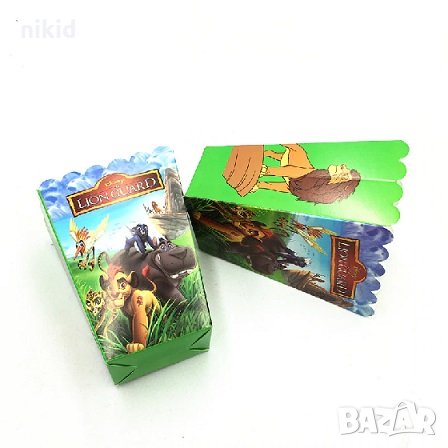 Цар Лъв Парти кутия за дребни лакомства пуканки и др, снимка 1