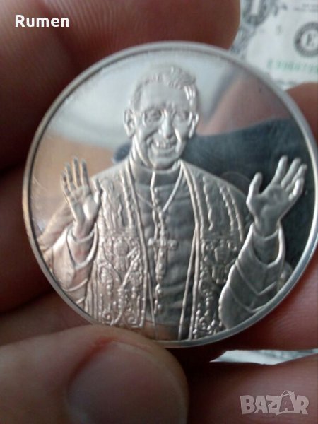 Папа Йоан Павел 1 плакет Ватиканна, снимка 1