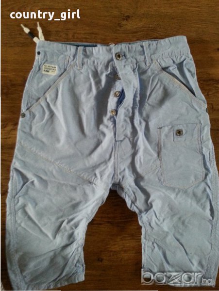 g star soho taperred 1/2 organic - страхотни мъжки панталонки, снимка 1