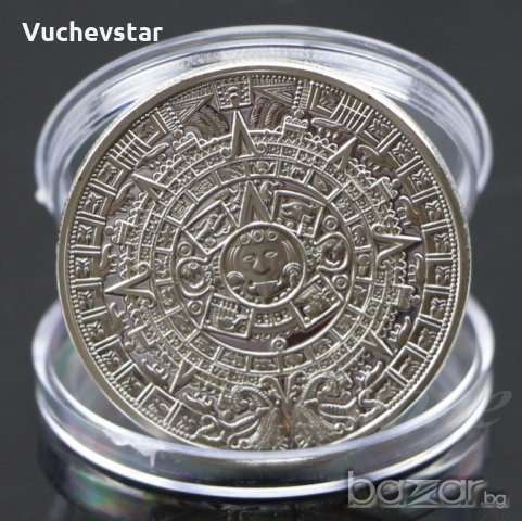 Монета Маите / Mayan Aztec, снимка 5 - Нумизматика и бонистика - 18237868