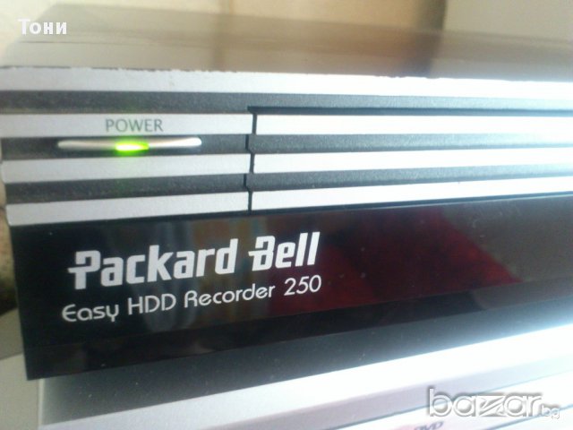PACKARD BELL Easy HDD/DVD Recorder 250 Go, снимка 7 - Плейъри, домашно кино, прожектори - 16300537