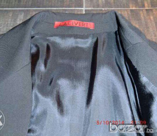 Черно сако Блейзър Lacivert Paris, снимка 4 - Сака - 13463483