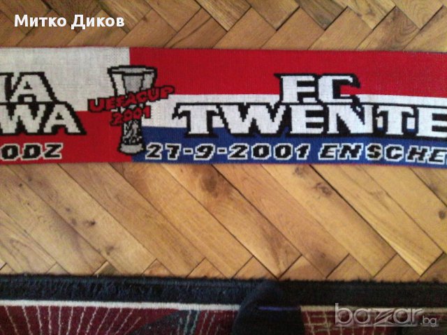 Шал на Твенте-Полония от Лига Европа, снимка 3 - Спортна екипировка - 17153960