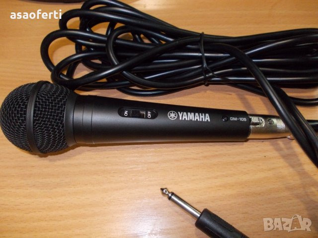 Професионален студиен вокален жичен микрофон YAMAHA DM-105, снимка 2 - Микрофони - 21839431