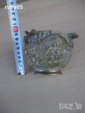 Пепелник бронзов - 544 гр., снимка 4 - Други ценни предмети - 24395860